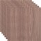Ekena Millwork 7 3/4W x 7 3/4H x 3/8T Wood Hobby Boards, Walnut, 6PK HBW08X08X375BWA - alternate 2